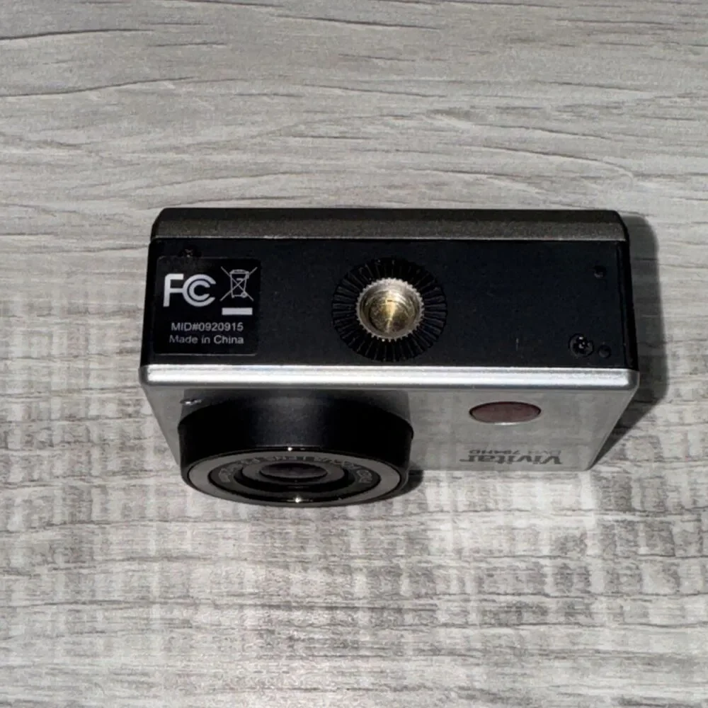 Vivitar DVR 794HD 1080p HD Waterproof Action Video Camera Camcorder - Silver